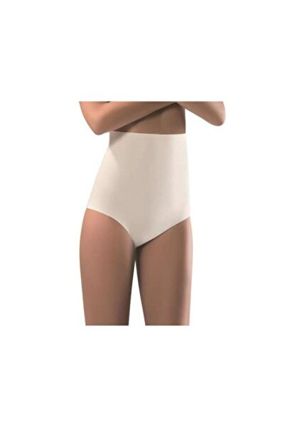 bejamonti Corset cu chiloți de culoarea pielii tăiat cu laser sub bust