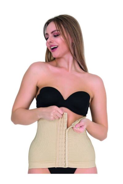 jilly jo Corset cu aspect de strângere agrafă