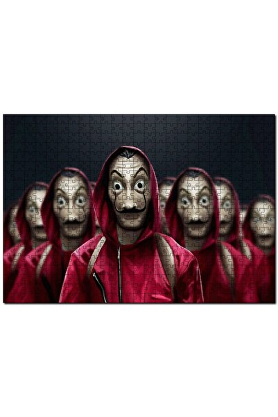 Cakapuzzle La Casa De Papel Tüm Karakterler Dali Maskeli 1000 Parça Puzzle Ya...