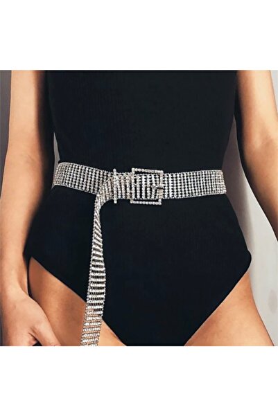 VS ACCESSORY حزام كريستال لامع