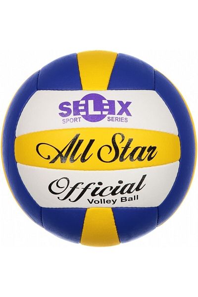 SELEX All Star Volleyball Ball (yellow-dark blue)