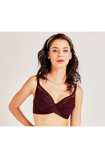 Magic Form Sutien elegant cu detaliu din dantelă pentru femei, fără burete