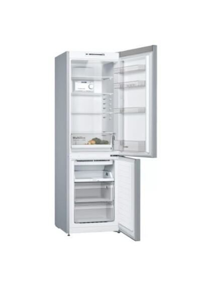 Bosch Kgn36nle0n 302 Lt No Frost Buzdolabı 186 X 60 Cm Paslanmaz Çelik Görünüm