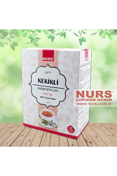 akpolticaret نورس لقمان حكيم شاي أعشاب الزعتر 42 كيسًا مفلترًا