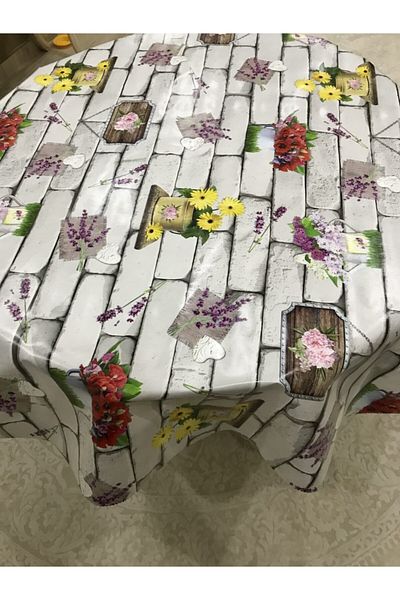 FANTASTIC Oilcloth Tablecloth PVC Round