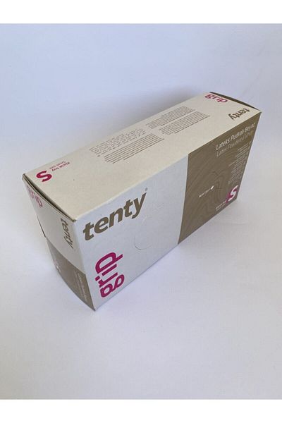 Tenty Powdered Latex Gloves-small (S) - 100 pcs