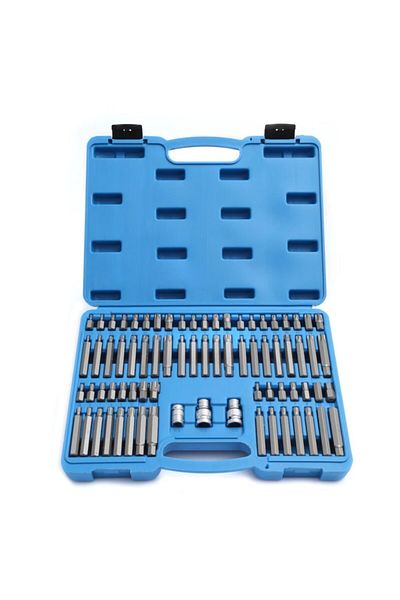 Nt Tools S2 Bits Set 75 Pieces Torx Allen Ribe M Type 30mm And 75mm