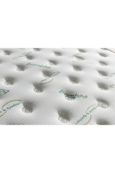 kuponsart 90x190 Bamboo Lüx Ortopedik Soft Ortopedik Yaylı Yatak