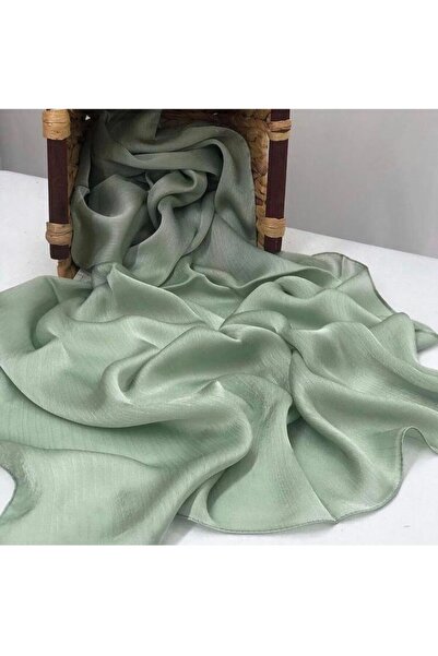 ALLURİNG Su Yeşili Janjanlı Şallar