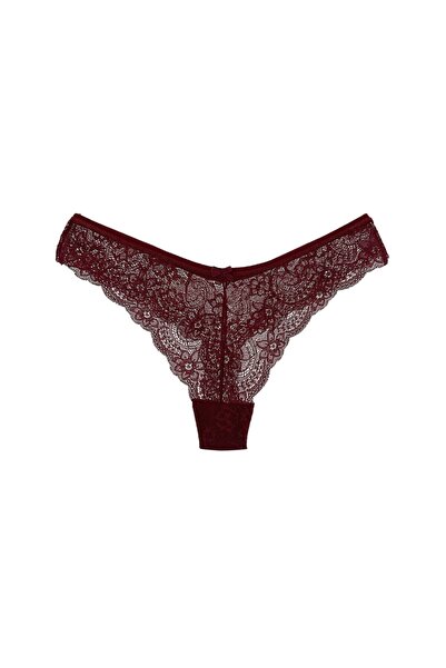 HNX Pachet de 2 chiloți de damă șir cu talie înaltă din dantelă