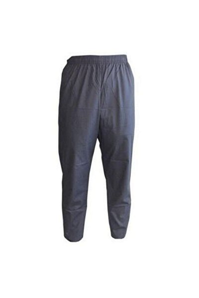 Furkan.H.P Yasir Λινό Μαύρο Ανδρικό Shalwar - Hajj Umrah Pants