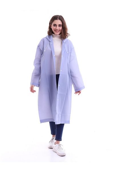 ÖNDER MODA Baby Blue Unisex Αδιάβροχο Αντιανεμικό - Eva Fabric