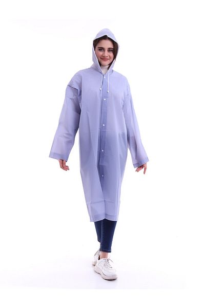 ÖNDER MODA Baby Blue Unisex Αδιάβροχο Αντιανεμικό - Eva Fabric