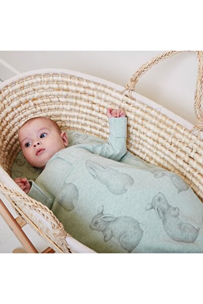 Green Touch Bebek Battaniyesi Özel Melanjlı Organik Pamuk