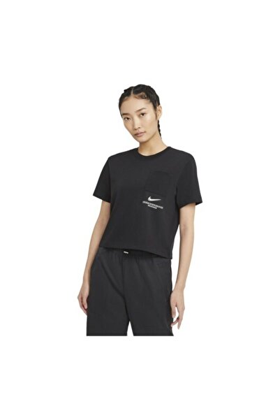 Nike Γυναικείο Κοντομάνικο Μπλουζάκι NSW Swsh Μέγεθος M