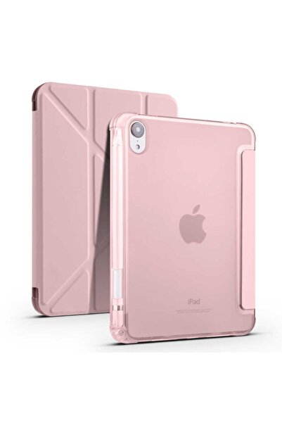 Fogy Ipad Mini 2021 (6.NESİL) Kılıf Kalemlikli Standlı Uyku Modlu Akıllı Kılıf