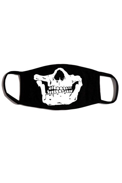 StüdyoÜmitTişört Iskelet Skeleton Call Of Dutty Ghost %100 Pamuklu Siyah Peny...