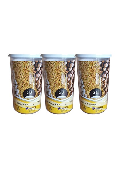 Favilla Recipient rotund pentru depozitarea alimentelor cu garnitură 2 Lt Set...