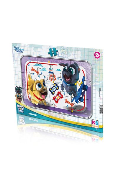 Ks Games 12 Piece Puppy Dog Pals Frame Puzzle