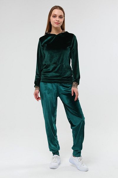 İkmal Σετ κουκούλας Emerald Leg Rubber Velvet