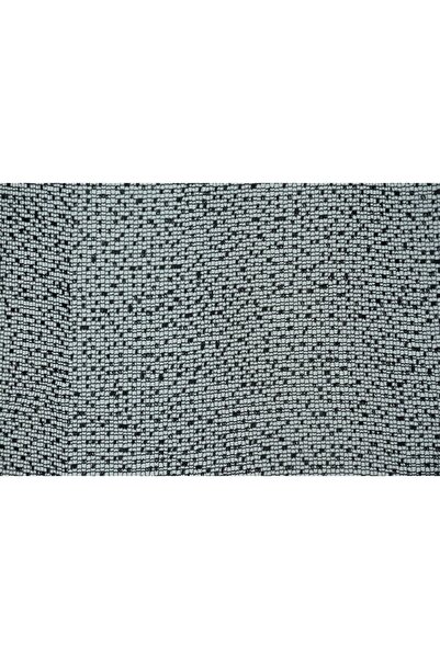 AKÇA TEKSTİL Narrow Skirt Black Color Single Wing Ready Made Planted Pleated Background Curtain 75*260 Cm