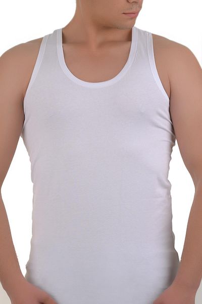 Şahinler Ανδρικό εσώρουχο Me030 White 4 τεμαχίων με φαρδιές τιράντες