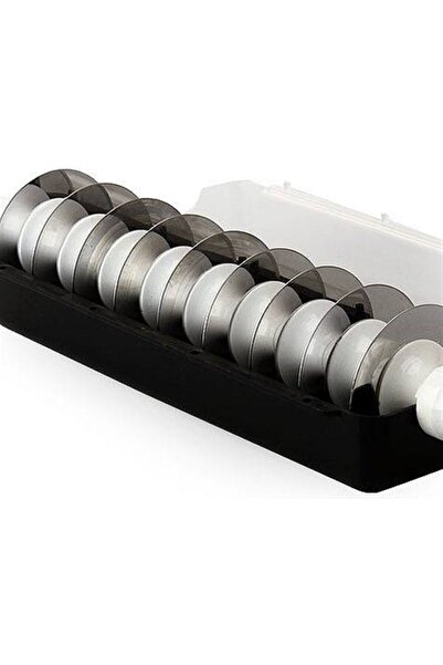 YFHOME Paslanmaz Bıçaklı Oklava Mantı Hamur Kesme Merdanesi Oklava