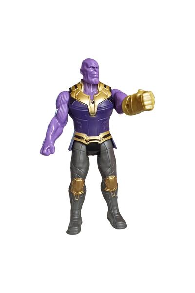 CAN OYUNCAK Thanos, Hulk, Captian America 3-Piece Lighted Avengers Set 16cm.