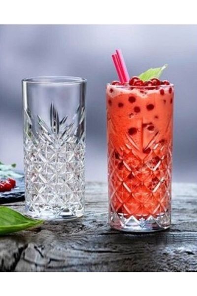 Paşabahçe تايملس مشروب غازي زجاج 6 قطع
