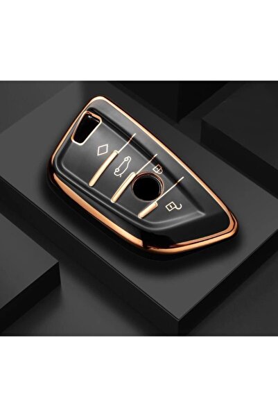 AYZ GARAGE Bmw (carcasă nouă) Material Tpu Husă neagră pentru chei