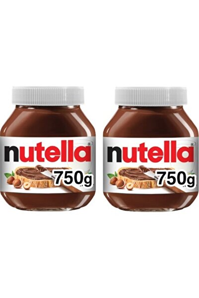 Nutella Kakaolu Fındık Kreması 750 Gr *2 Adet