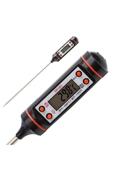NEWSTORE Food Food Temperature Meter Thermometer with Cover