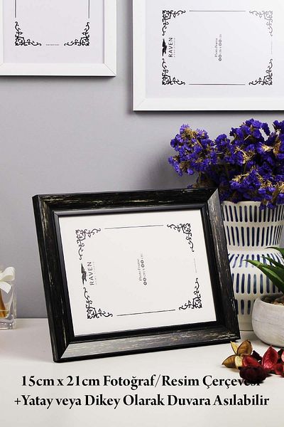 Raven - Niteroi 15cm X 21cm Picture, Document, Photo Frame