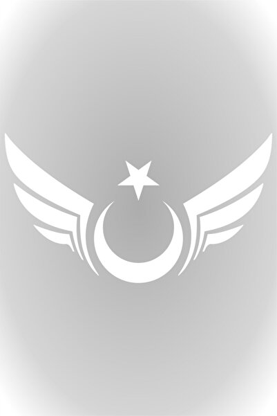 esticker 20 X 11 Cm Winged Moon Star Auto Sticker Auto Car Glass Sticker White