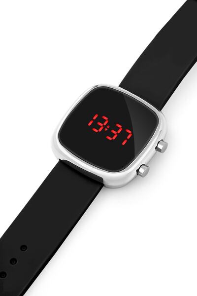 pullmarkt Siyah Led Dijital Çocuk Kol Saati