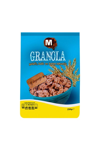Migros Granola Oatmeal with Honey and Flax Seeds 250g