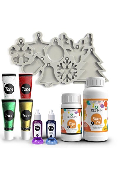 Resinin S05 Yıbaşı Seti Reçine Pigment Silikon Kalıp
