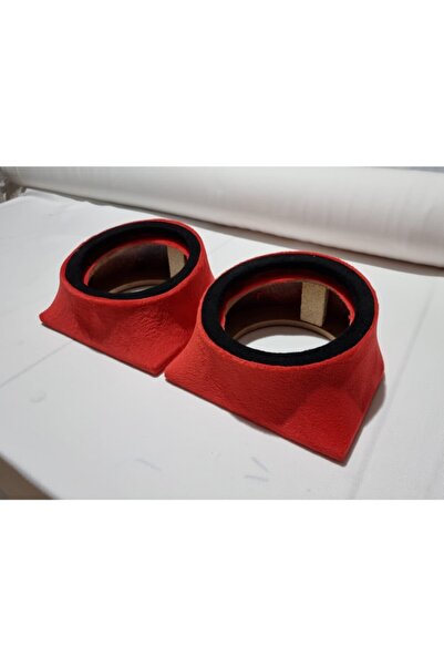 AKGÖZ Tekli Kabin Pandizot 13 Cm Kırmızı Renk Siyah Çerçeve