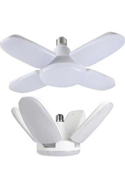 Forest Beyaz Işık Mini Fan Pervane Led Ampul