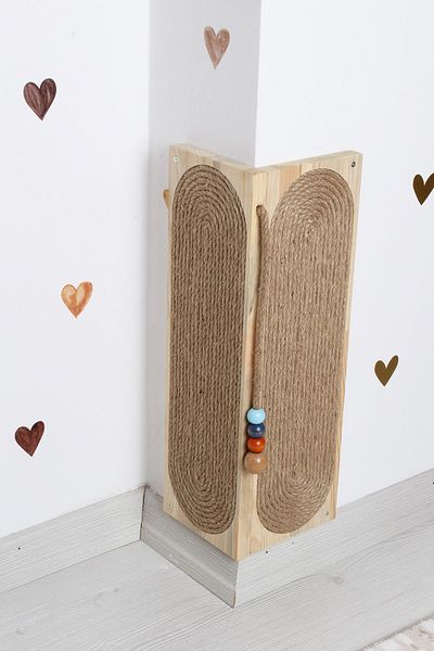 Femusa Wall Mountable Corner Model Cat Scratching
