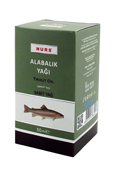 Nurs 50 مل زيت سمك السلمون المرقط