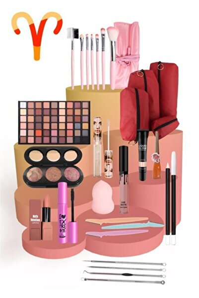 Mardinal Kına Makyaj Seti 71 Parça Beyaz Ten