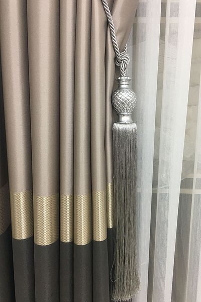 Osmanbey Perde Accesoriu pentru perdele - Argintiu
