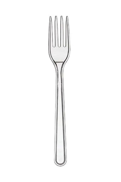 Poppy Transparent Plastic Spoon (100 Pieces)