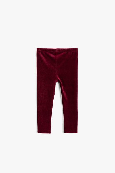 Koton Girl's Burgundy Wine Tights 2KMG49060OK