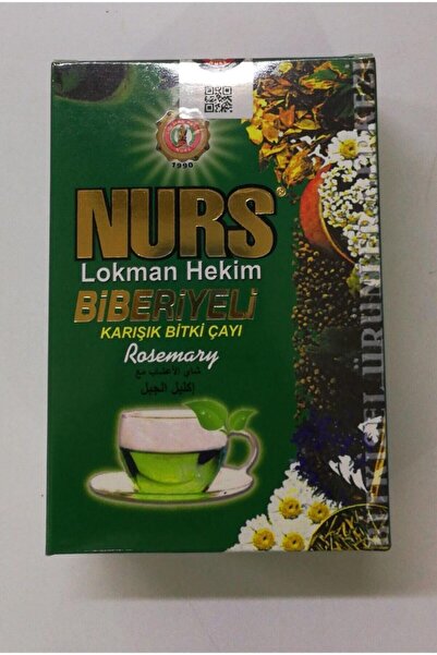 Nurs لقمان حكيم - طقم شاي أعشاب مختلط مكون من 42 قطعة