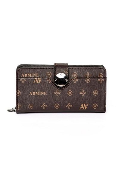 Armine Дамски портфейл с щампа на кафе C-04