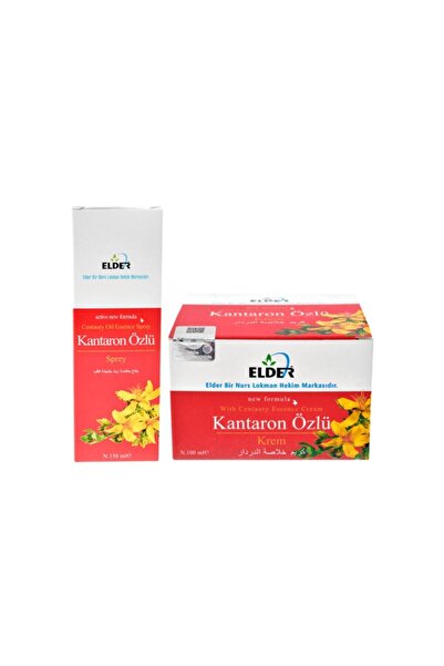 Elder Nurs Lokman Hekim-kantaron Özlü Krem 100 Ml + Kantaron Yağ Özlü Cilt Ba...