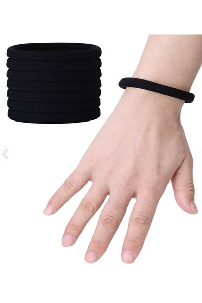 ÇELİKONLİNE Set de catarame din cauciuc negru de 8 piese