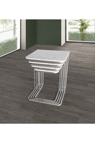 Veys Sehpa Yeni - Veys Vegas Zigon Sehpa - - Tekerleksiz